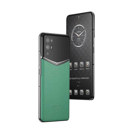 IVERTU CALFSKIN 5G PHONE – IMPERIAL GREEN