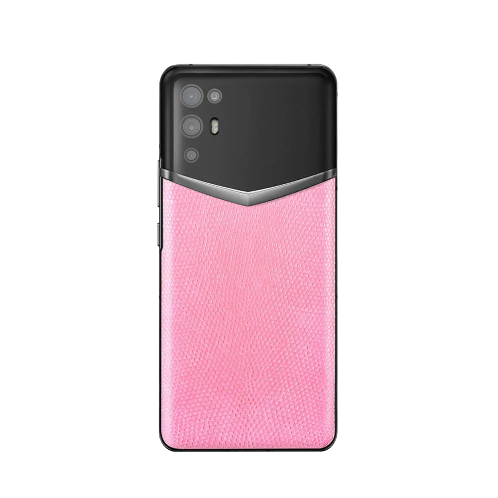 IVERTU LIZARD SKIN 5G PHONE – PEACH PINK