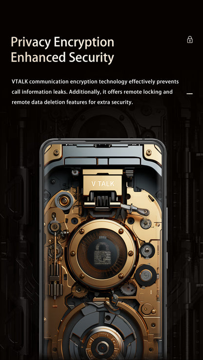 IVERTU CALFSKIN 5G PHONE – DAWNING ORANGE