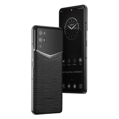 IVERTU PROCELLA CALFSKIN 5G PHONE – PERPETUAL NIGHT BLACK