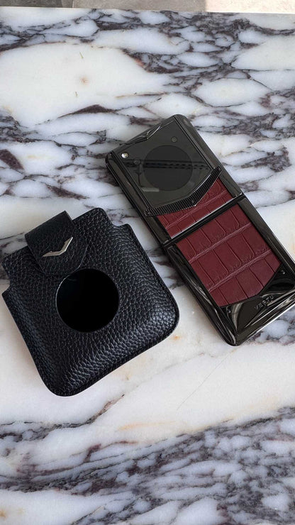 VERTU® IRONFLIP ALLIGATOR SKIN SERIES – RADIANT PHOENIX