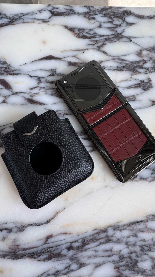 VERTU® IRONFLIP ALLIGATOR SKIN SERIES – RADIANT PHOENIX