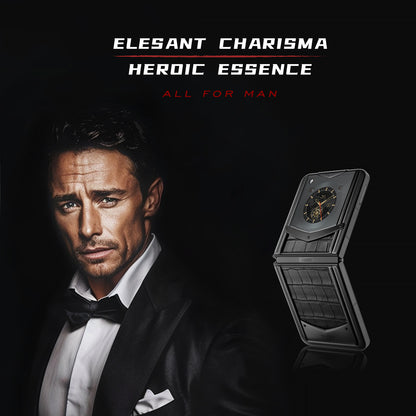 VERTU® IRONFLIP ALLIGATOR SKIN SERIES – RADIANT PHOENIX