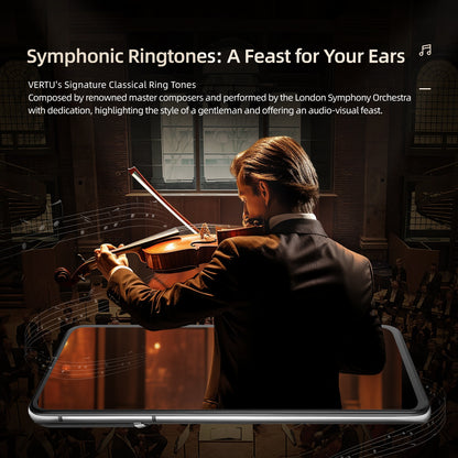 IVERTU CALFSKIN 5G PHONE – DAWNING ORANGE