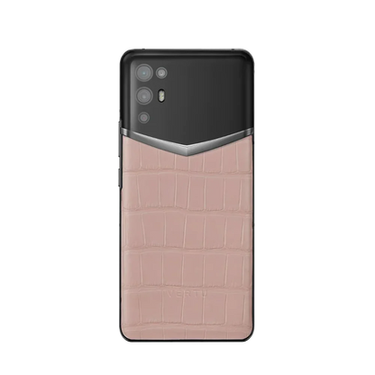 IVERTU ALLIGATOR SKIN 5G PHONE – SAKURA PINK