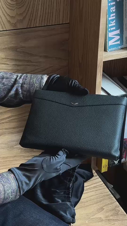 VERTU LEATHER CLUTCH